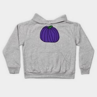 Big Purple Pumpkin Kids Hoodie